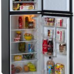 Avanti RA7316PST 2-Door Apartment Size Refrigerator,