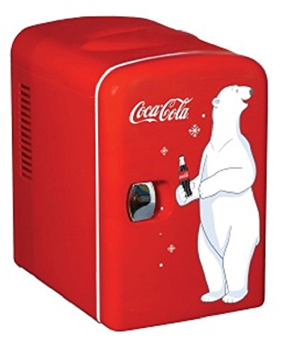 Koolatron KWC-4 Coca-Cola Personal 6-Can Mini Fridge