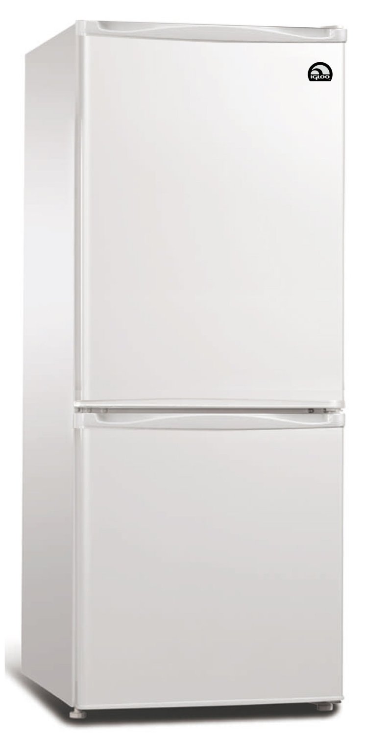 Igloo 9.2 Cubic Foot Fridge with Bottom Mount Freezer, Auto Defrost