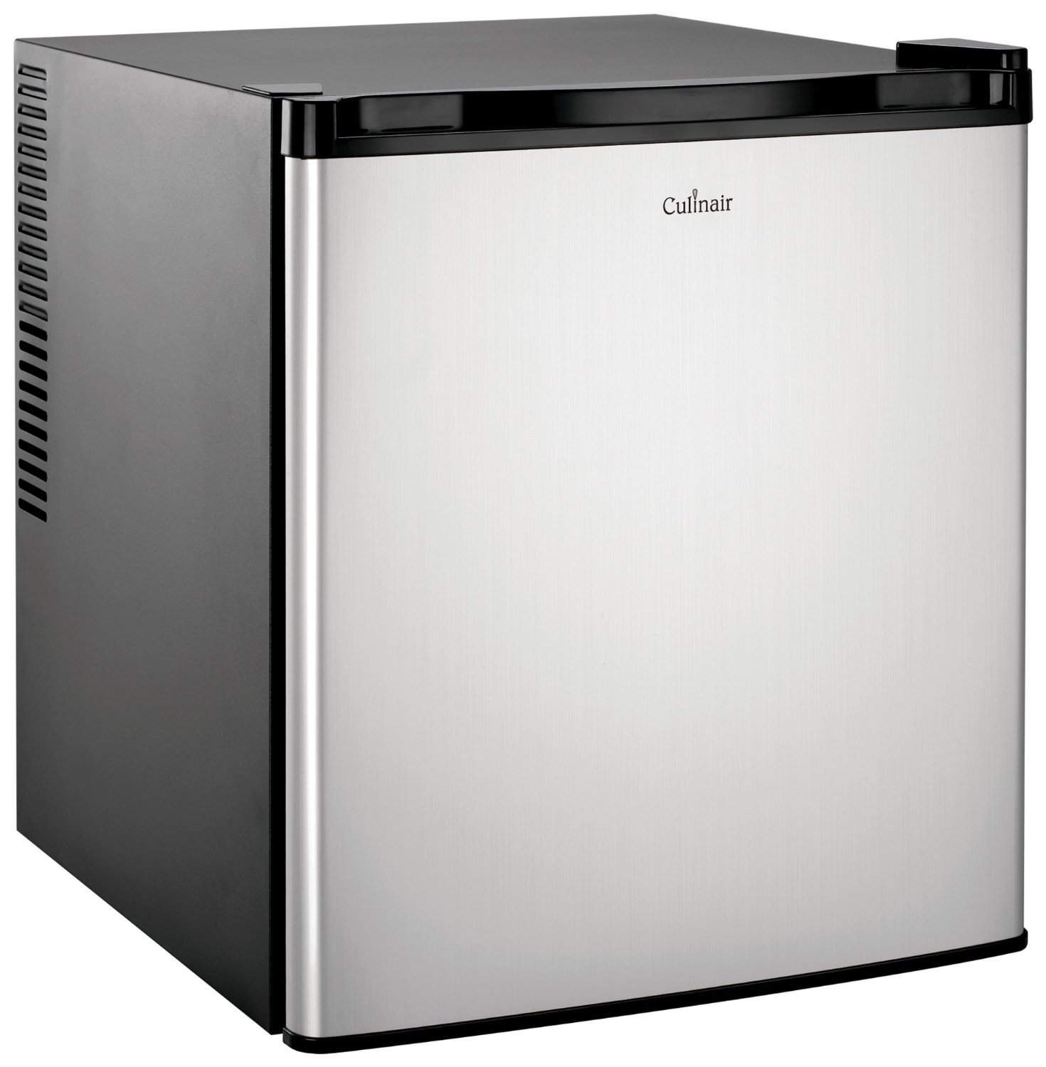 Culinair Af100s 1.7-Cubic Foot Compact Refrigerator, Silver and Black