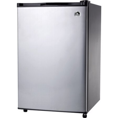 Igloo 4.6 cu. ft. Refrigerator and Freezer, Stainless Steel