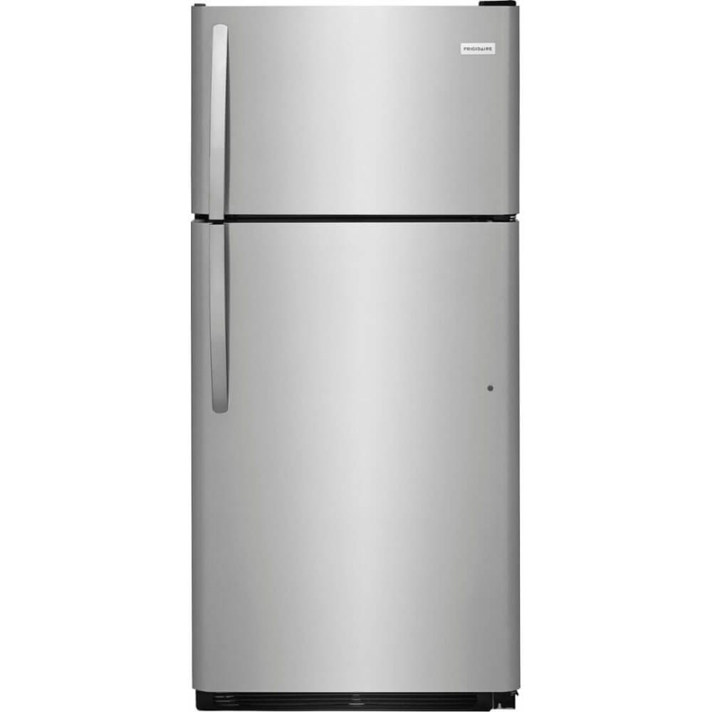 Frigidaire FFTR1821TS 30 Inch Freestanding Top Freezer Refrigerator with 18 cu. ft. Total Capacity, in Stainless Steel