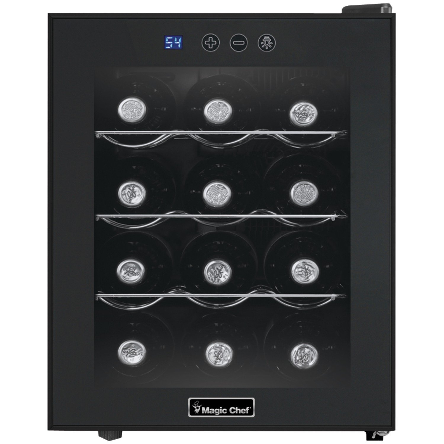 Magic Chef MCWC12B 12-Bottle Wine Cooler