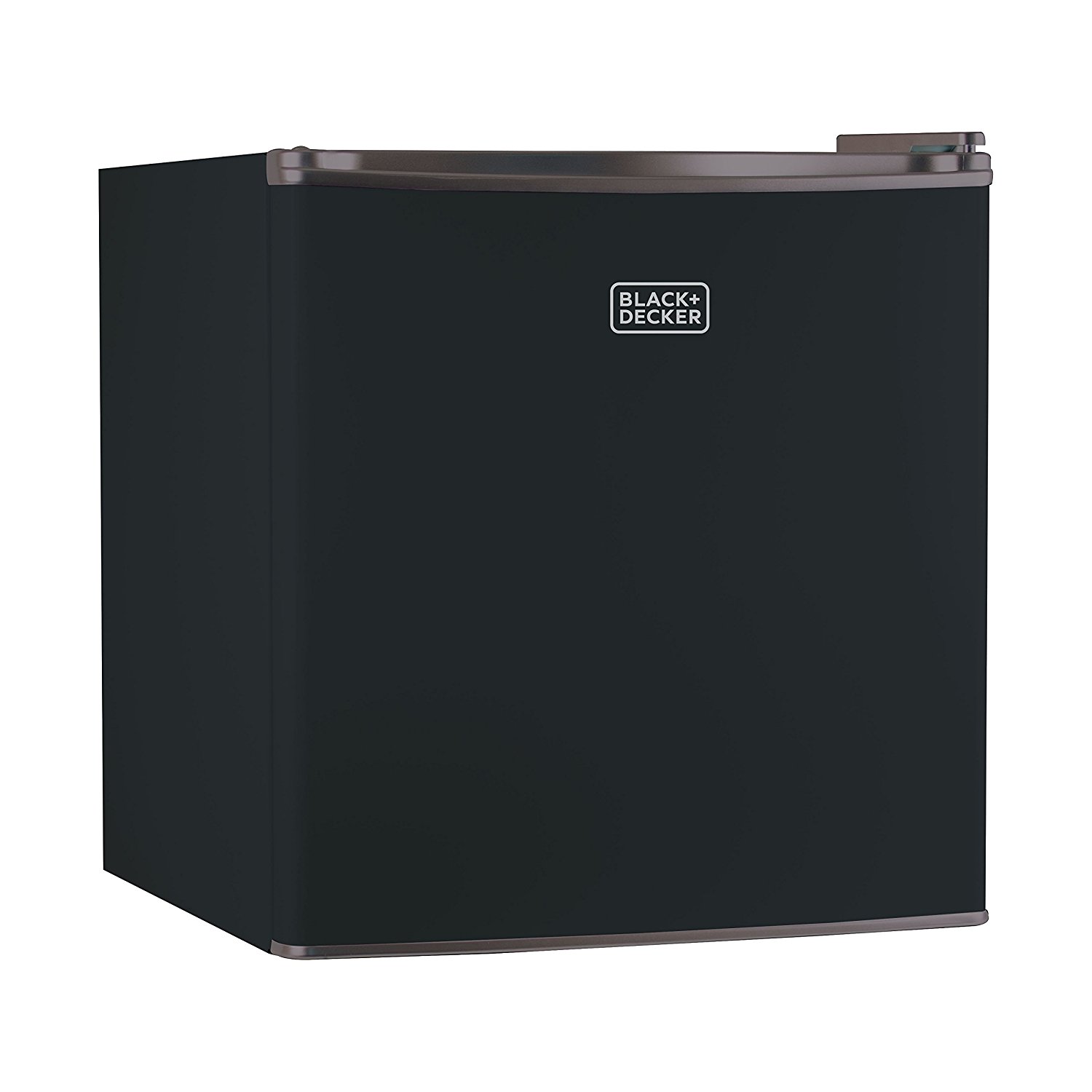 BLACK+DECKER BCRK17B Compact Refrigerator Energy Star Single Door Mini Fridge with Freezer, 1.7 Cubic Ft., Black