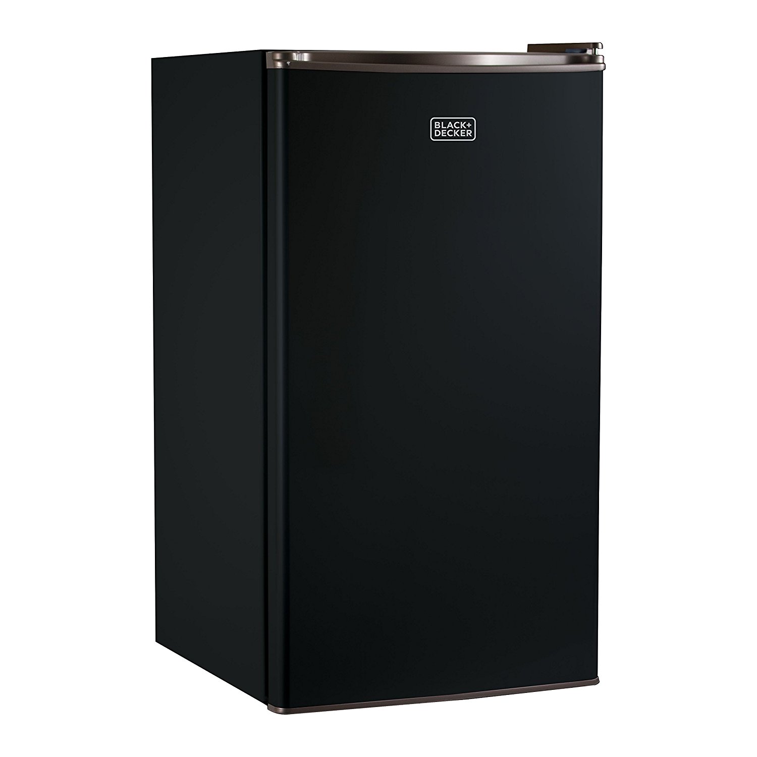 BLACK+DECKER BCRK32B Compact Refrigerator Energy Star Single Door Mini Fridge with Freezer, 3.2 Cubic Ft., Black