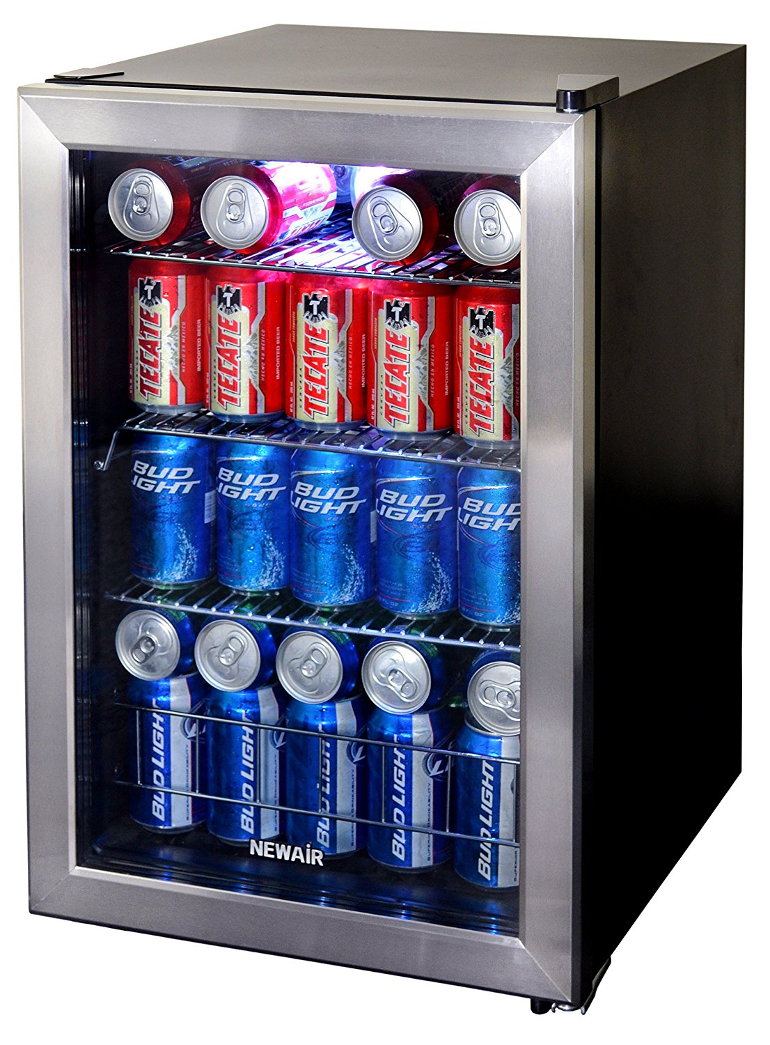 NewAir AB-850 84-Can Beverage Cooler, Cools to 34 Degrees
