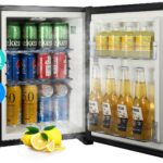 HIPOPLLER Compact Refrigerator, 1.42 cu.ft 110V Quiet Mini Fridge