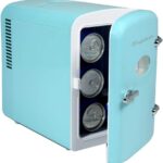 Frigidaire EFMIS175-BLUE Portable Mini Fridge-Retro