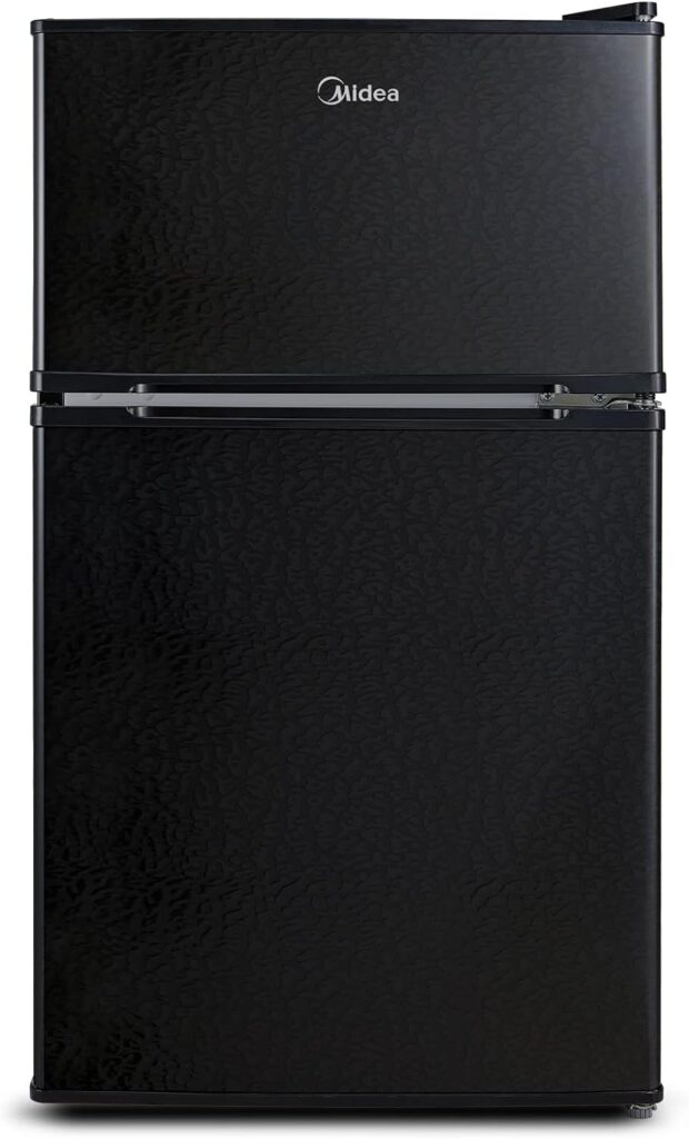 Midea WHD-113FB1 Double Door Mini Fridge