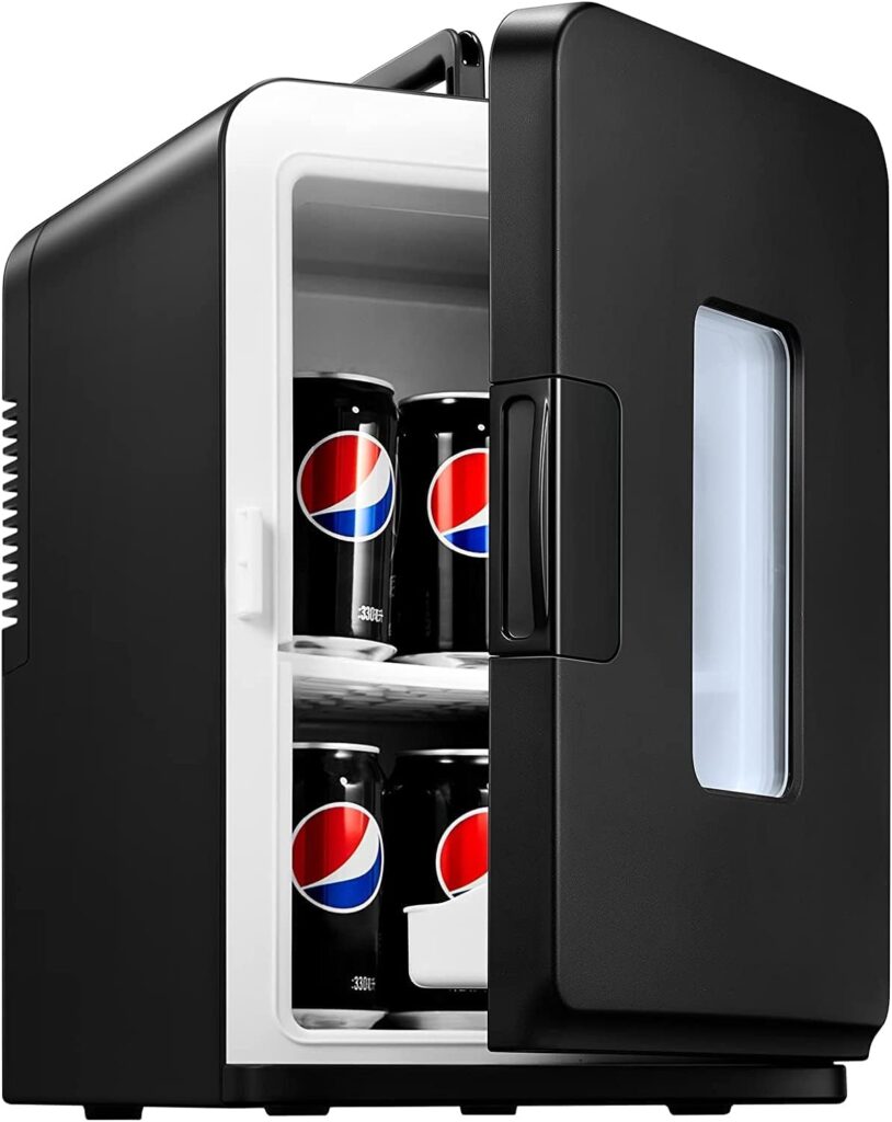 NORTHCLAN Mini Fridge 15 Liter