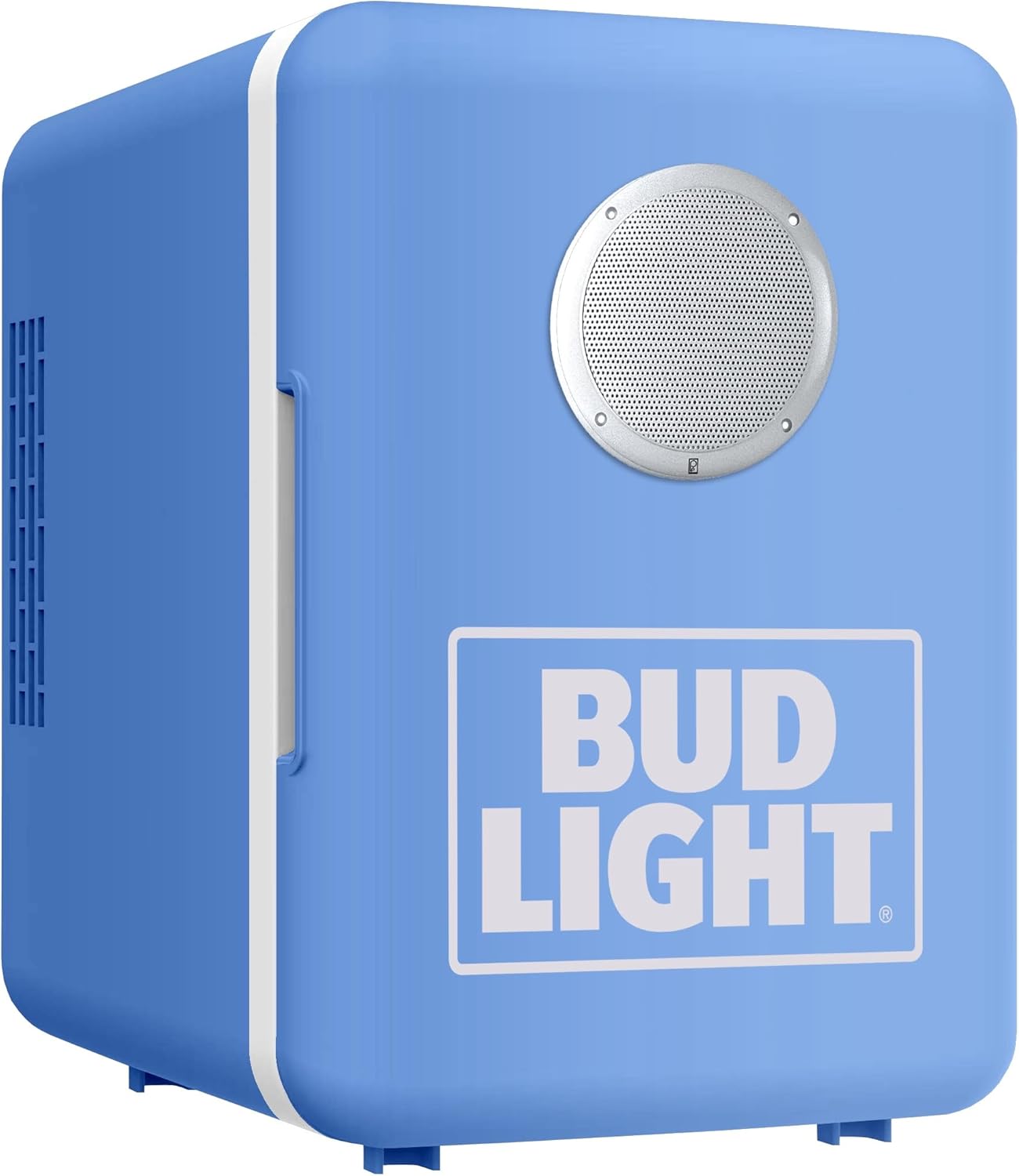 Bud Light Mini Fridge with Built-in Speaker