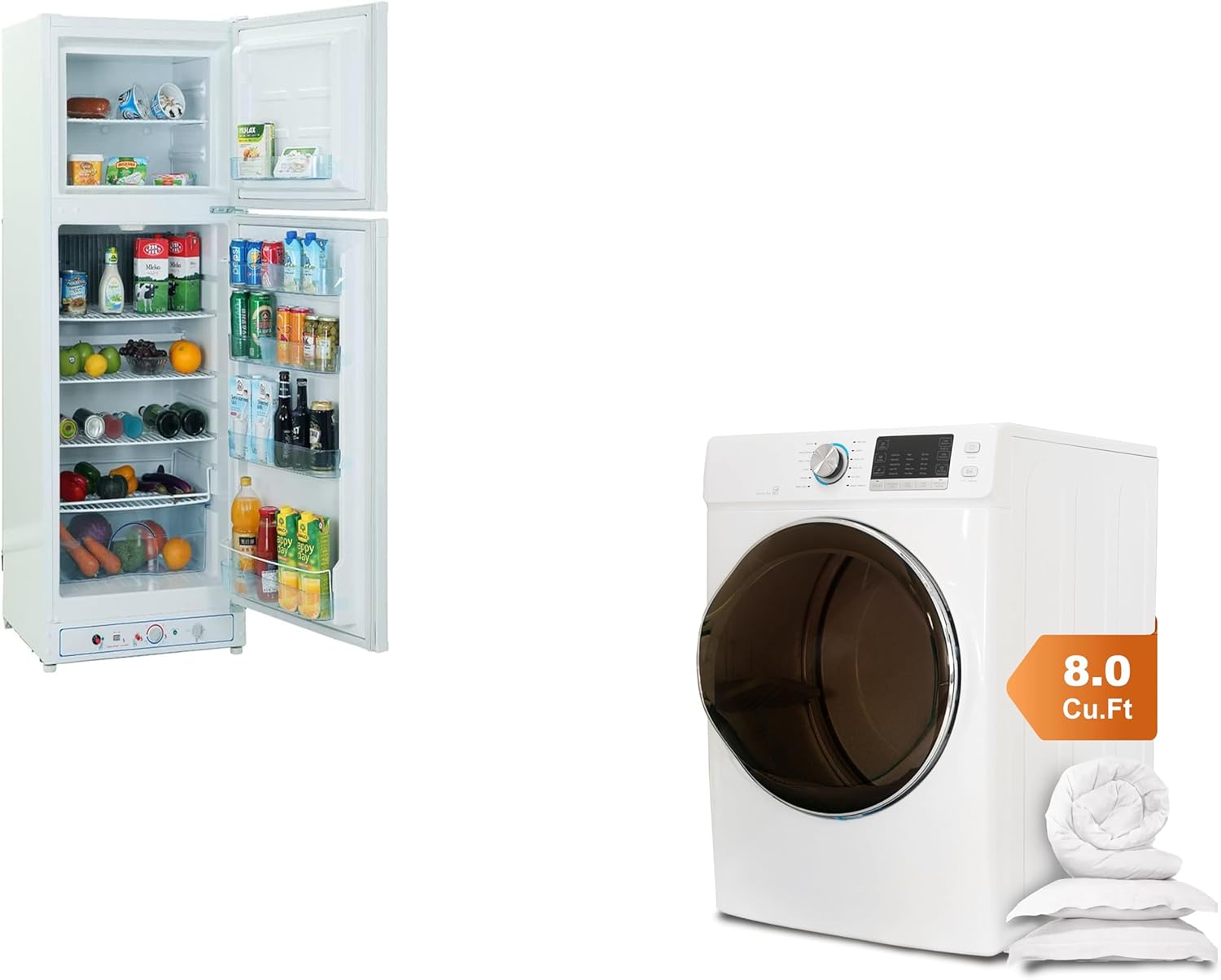 SMETA 110V Gas Propane Refrigerator Fridge
