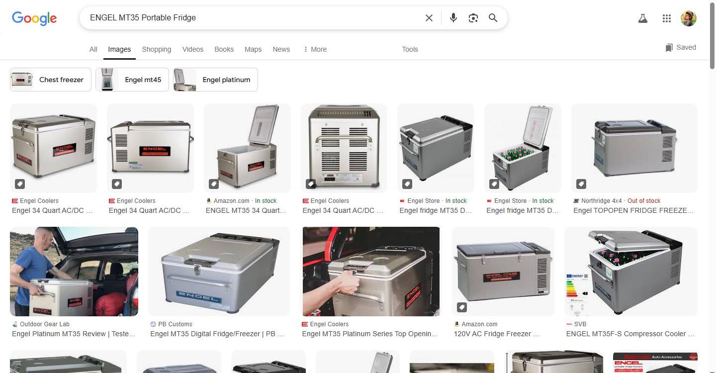 Google Image Search Results for Engel MT35 Portable Fridge
